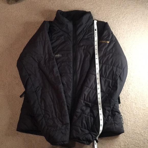 Columbia Titanium M Black Coat GUC - Picture 2 of 11